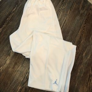 Vintage Air Jordan White Basketball Pants